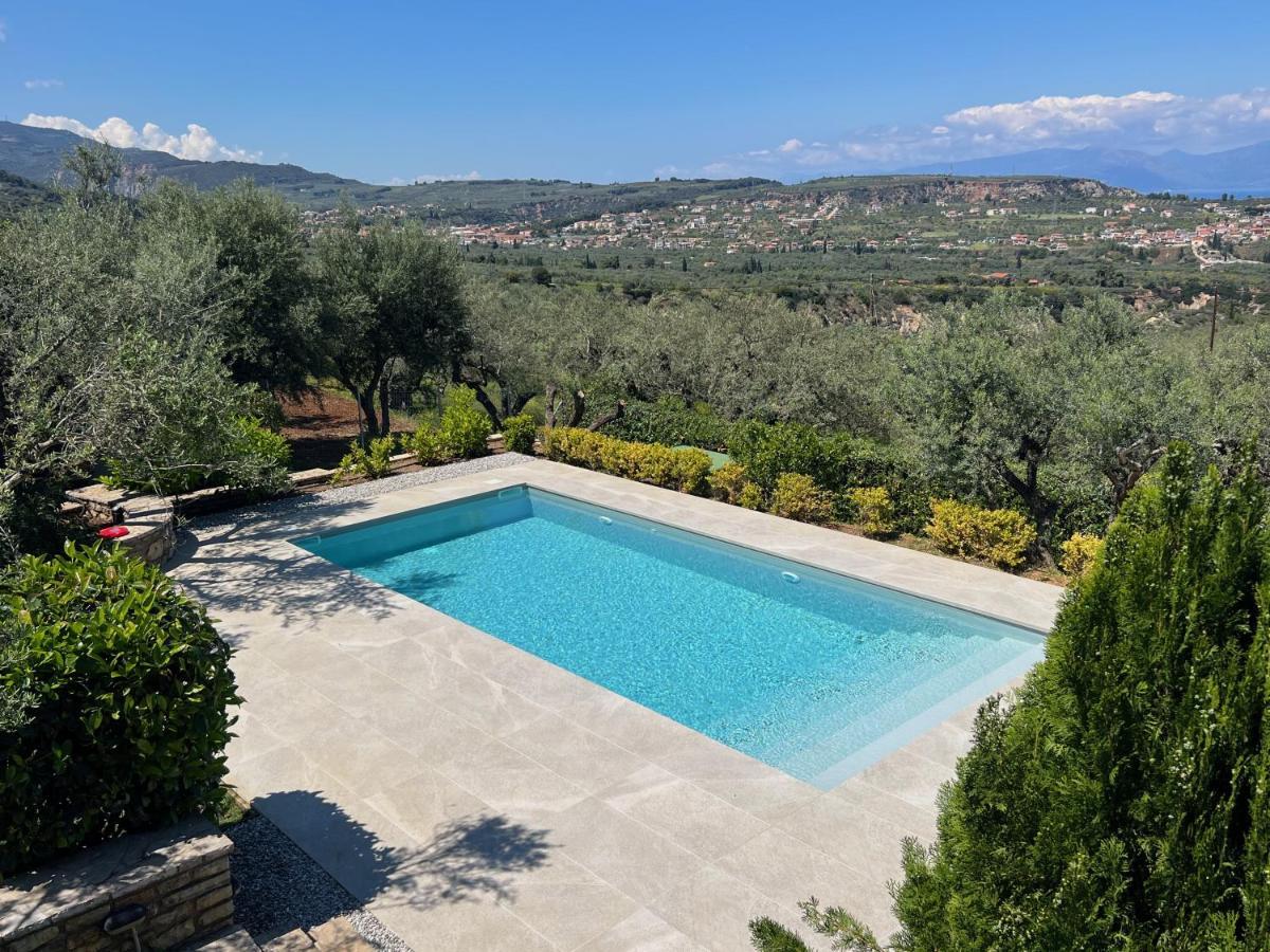 Ampelos Hillside Villa Akrata Extérieur photo